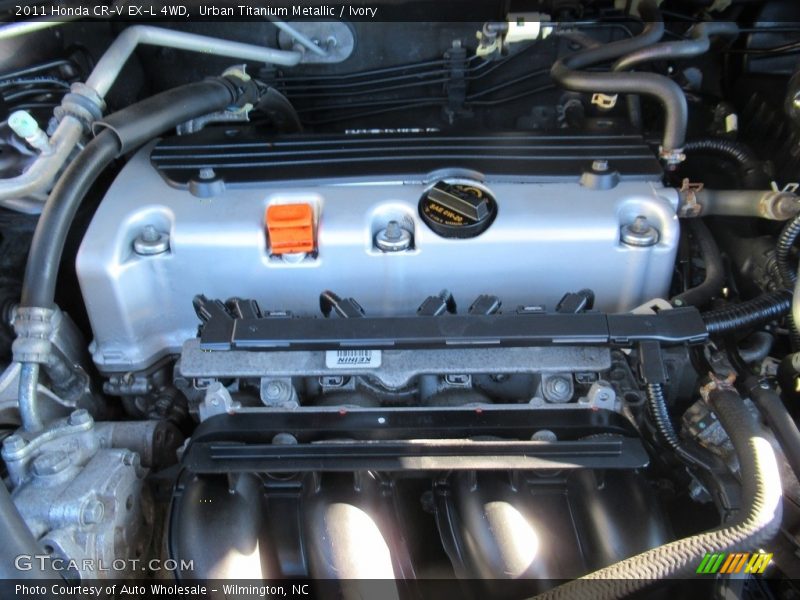 Urban Titanium Metallic / Ivory 2011 Honda CR-V EX-L 4WD