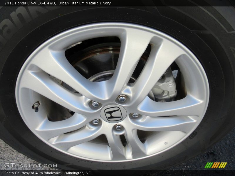 Urban Titanium Metallic / Ivory 2011 Honda CR-V EX-L 4WD