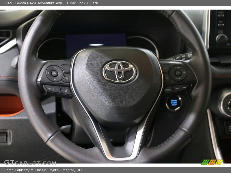 Lunar Rock / Black 2020 Toyota RAV4 Adventure AWD