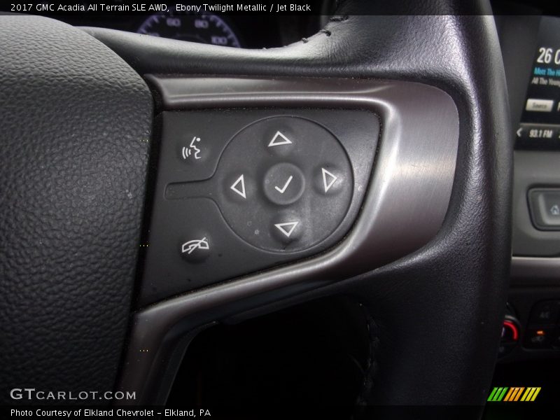 Ebony Twilight Metallic / Jet Black 2017 GMC Acadia All Terrain SLE AWD
