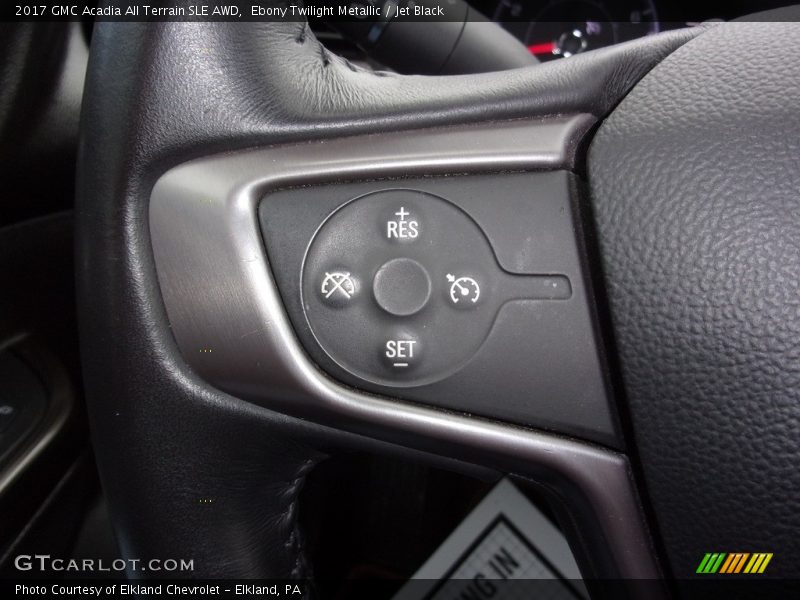 Ebony Twilight Metallic / Jet Black 2017 GMC Acadia All Terrain SLE AWD