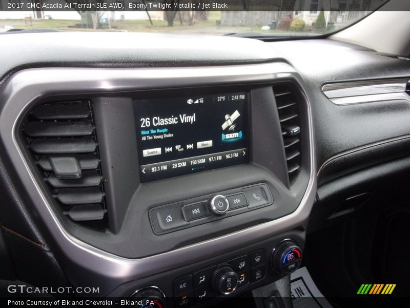 Ebony Twilight Metallic / Jet Black 2017 GMC Acadia All Terrain SLE AWD