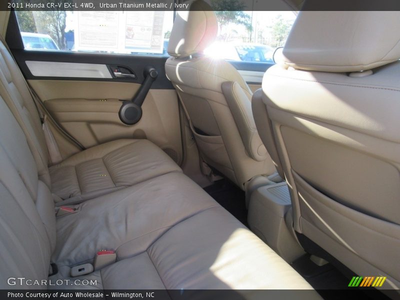 Urban Titanium Metallic / Ivory 2011 Honda CR-V EX-L 4WD
