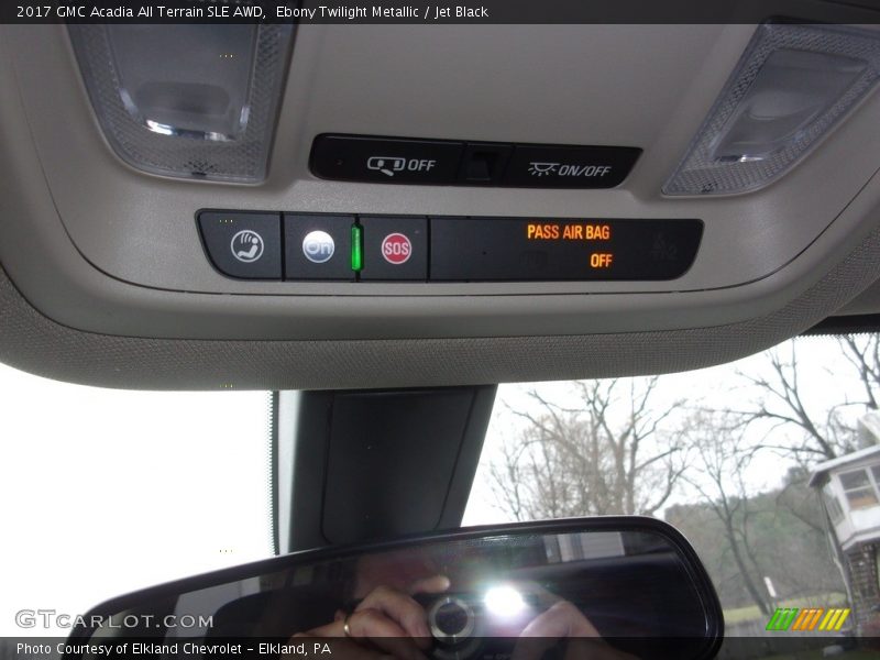 Ebony Twilight Metallic / Jet Black 2017 GMC Acadia All Terrain SLE AWD