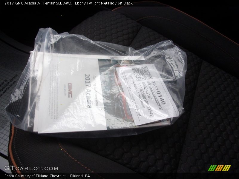 Ebony Twilight Metallic / Jet Black 2017 GMC Acadia All Terrain SLE AWD