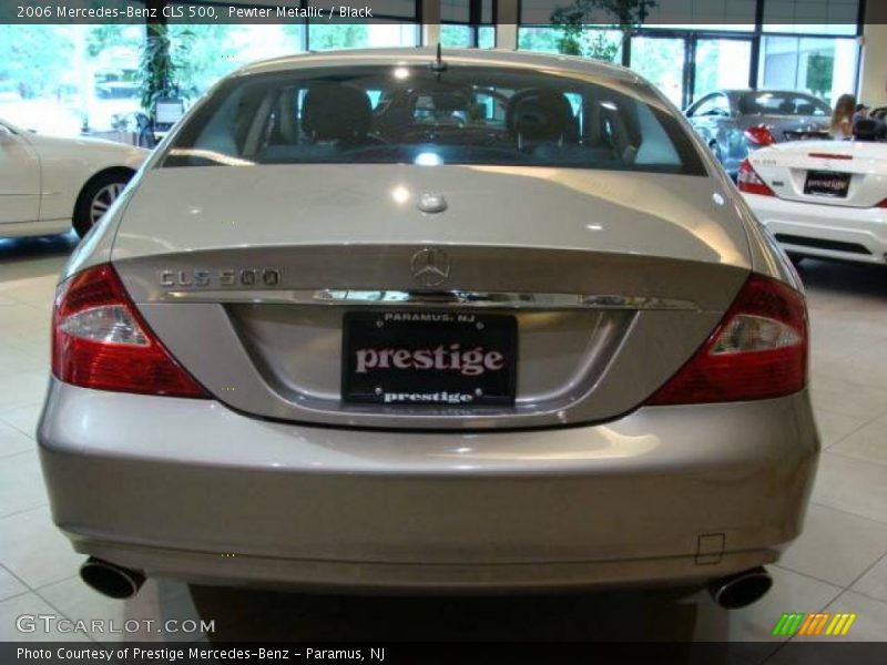 Pewter Metallic / Black 2006 Mercedes-Benz CLS 500
