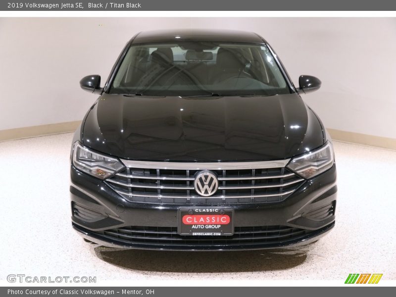 Black / Titan Black 2019 Volkswagen Jetta SE