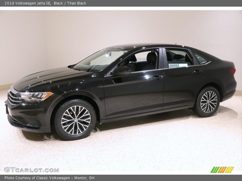 Black / Titan Black 2019 Volkswagen Jetta SE