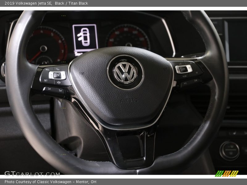 Black / Titan Black 2019 Volkswagen Jetta SE