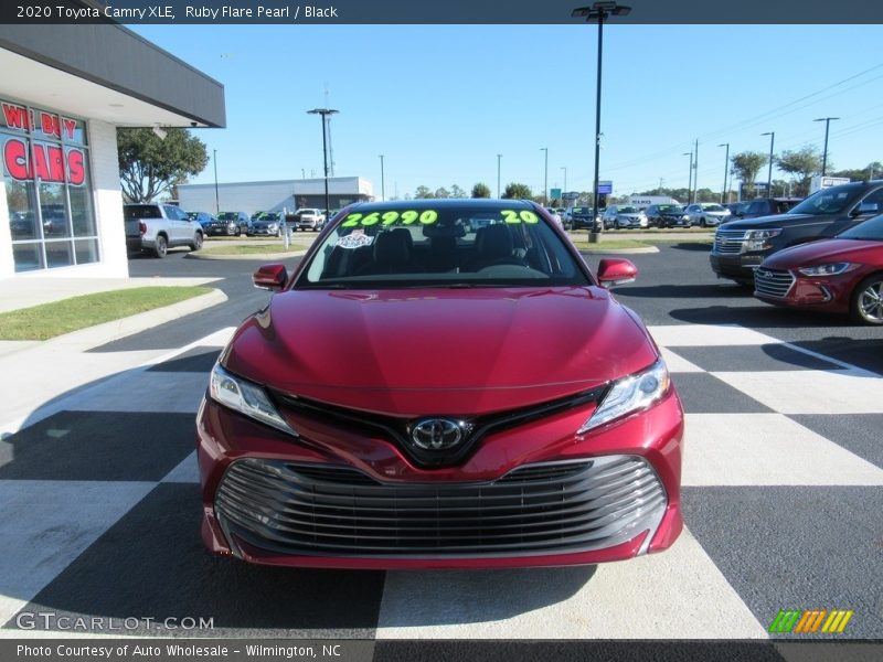 Ruby Flare Pearl / Black 2020 Toyota Camry XLE