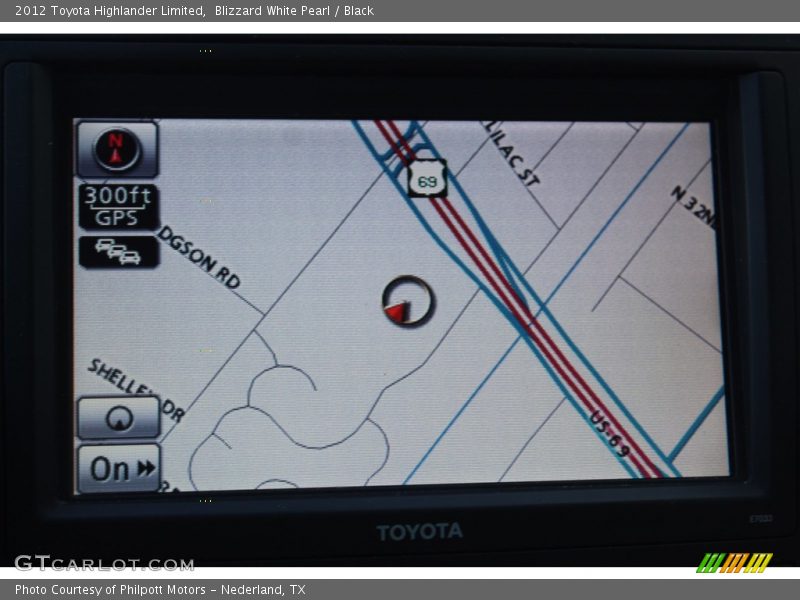 Blizzard White Pearl / Black 2012 Toyota Highlander Limited