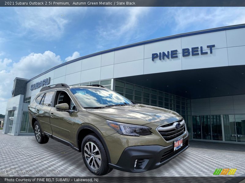 Autumn Green Metallic / Slate Black 2021 Subaru Outback 2.5i Premium