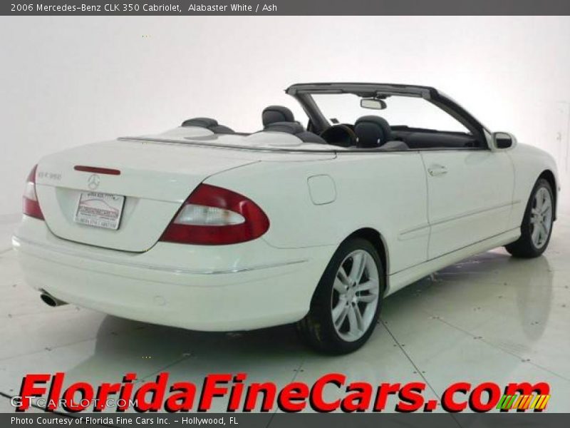 Alabaster White / Ash 2006 Mercedes-Benz CLK 350 Cabriolet