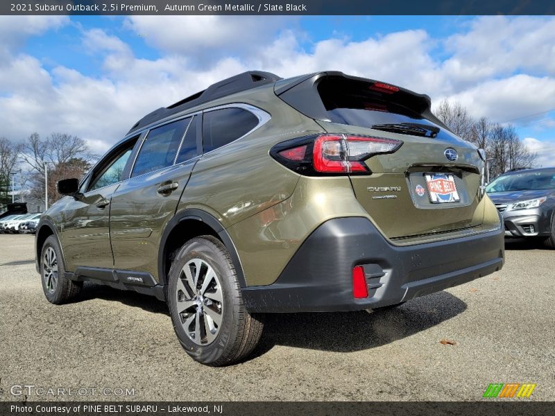 Autumn Green Metallic / Slate Black 2021 Subaru Outback 2.5i Premium