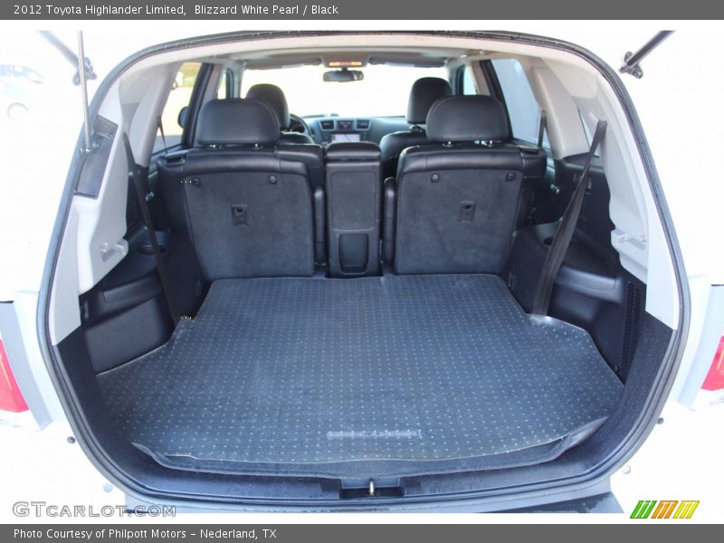 Blizzard White Pearl / Black 2012 Toyota Highlander Limited
