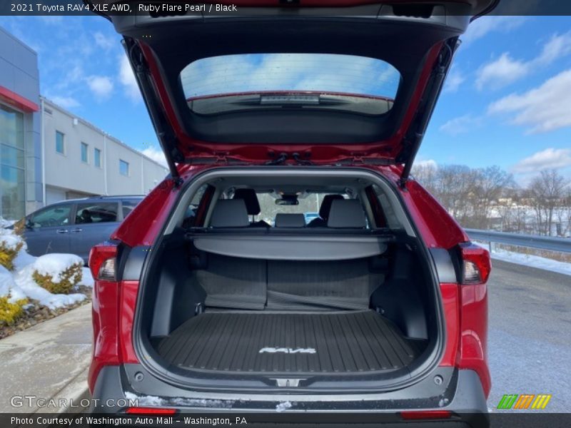 Ruby Flare Pearl / Black 2021 Toyota RAV4 XLE AWD