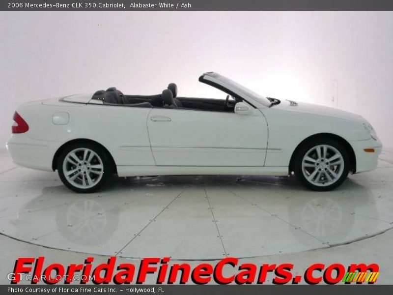 Alabaster White / Ash 2006 Mercedes-Benz CLK 350 Cabriolet