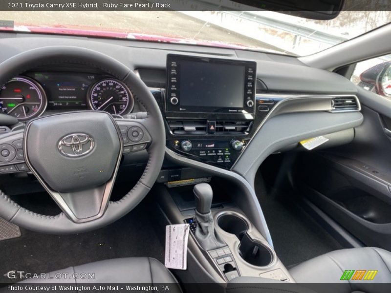 Ruby Flare Pearl / Black 2021 Toyota Camry XSE Hybrid