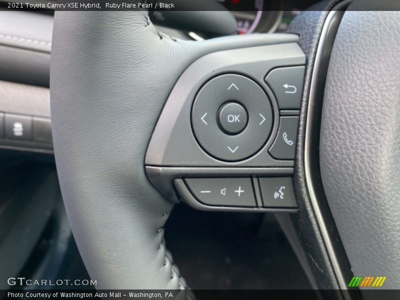 Ruby Flare Pearl / Black 2021 Toyota Camry XSE Hybrid