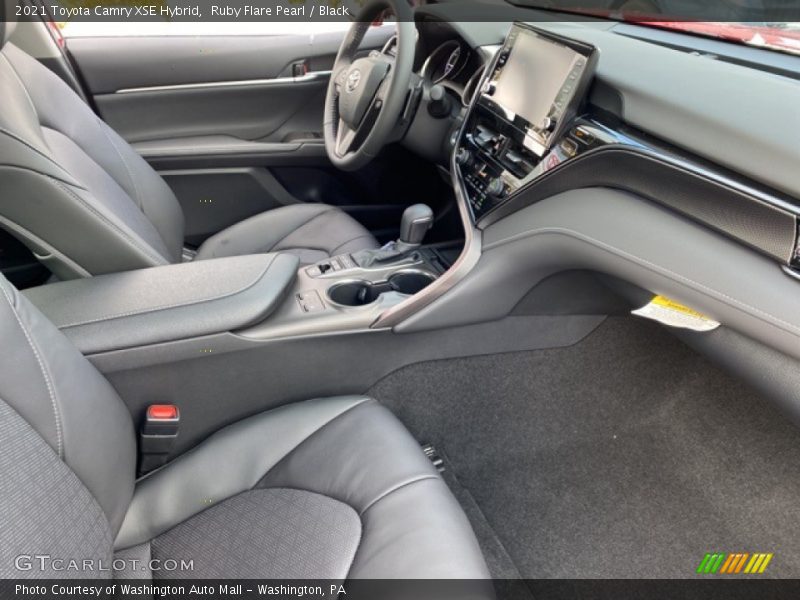 Ruby Flare Pearl / Black 2021 Toyota Camry XSE Hybrid