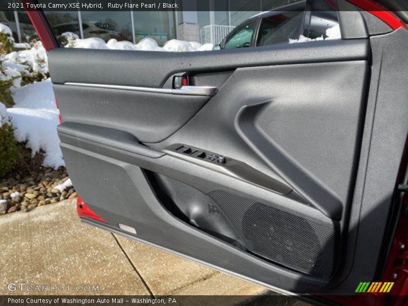 Ruby Flare Pearl / Black 2021 Toyota Camry XSE Hybrid