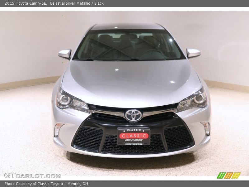 Celestial Silver Metallic / Black 2015 Toyota Camry SE