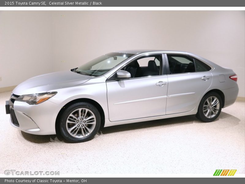 Celestial Silver Metallic / Black 2015 Toyota Camry SE