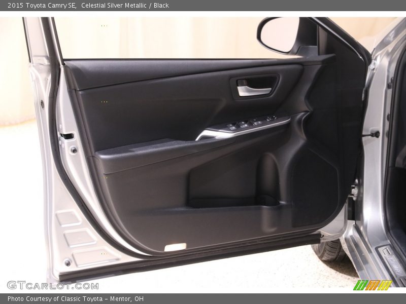 Celestial Silver Metallic / Black 2015 Toyota Camry SE