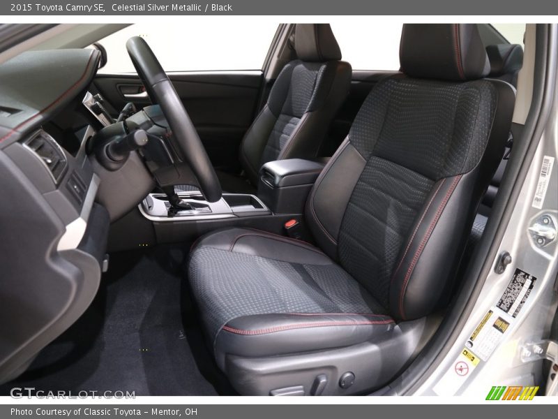 Celestial Silver Metallic / Black 2015 Toyota Camry SE