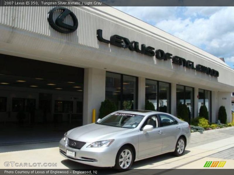 Tungsten Silver Metallic / Light Gray 2007 Lexus ES 350