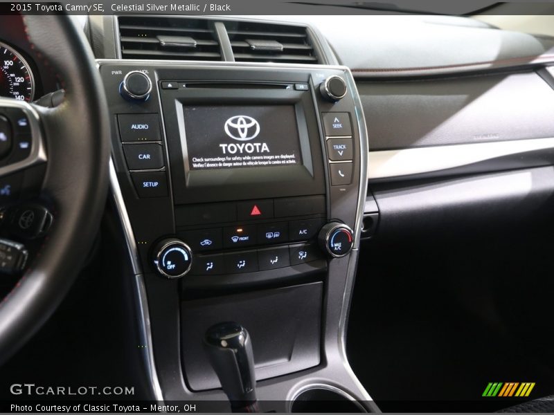 Celestial Silver Metallic / Black 2015 Toyota Camry SE