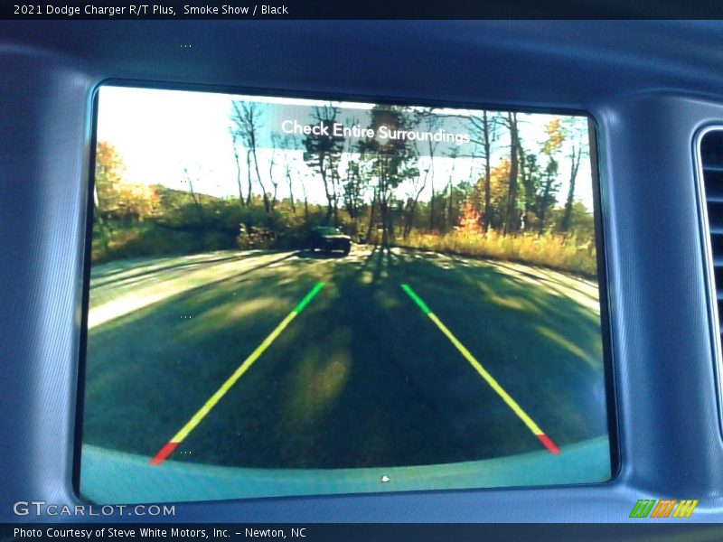 Navigation of 2021 Charger R/T Plus