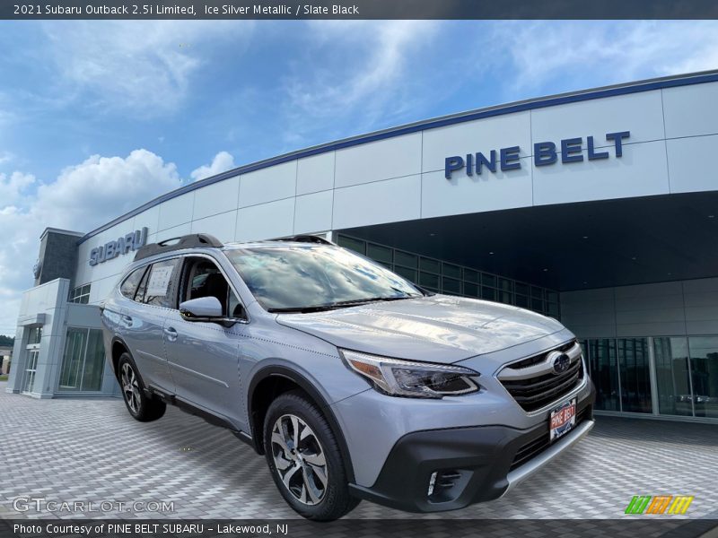 Ice Silver Metallic / Slate Black 2021 Subaru Outback 2.5i Limited