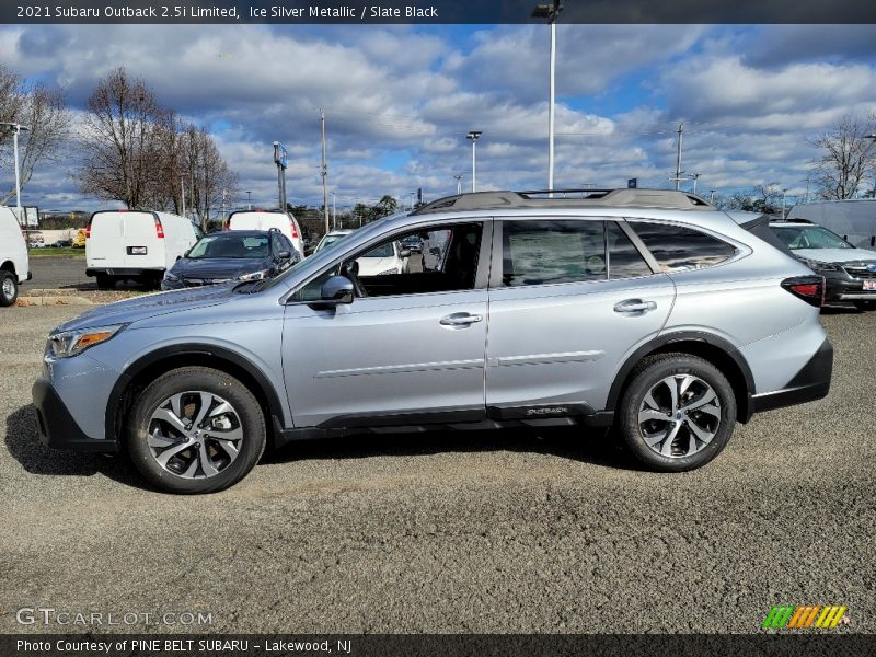 Ice Silver Metallic / Slate Black 2021 Subaru Outback 2.5i Limited