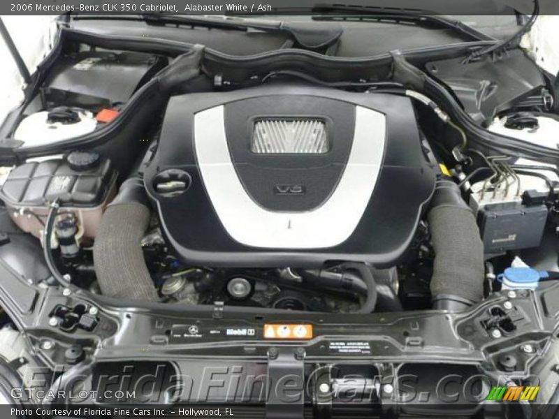 Alabaster White / Ash 2006 Mercedes-Benz CLK 350 Cabriolet