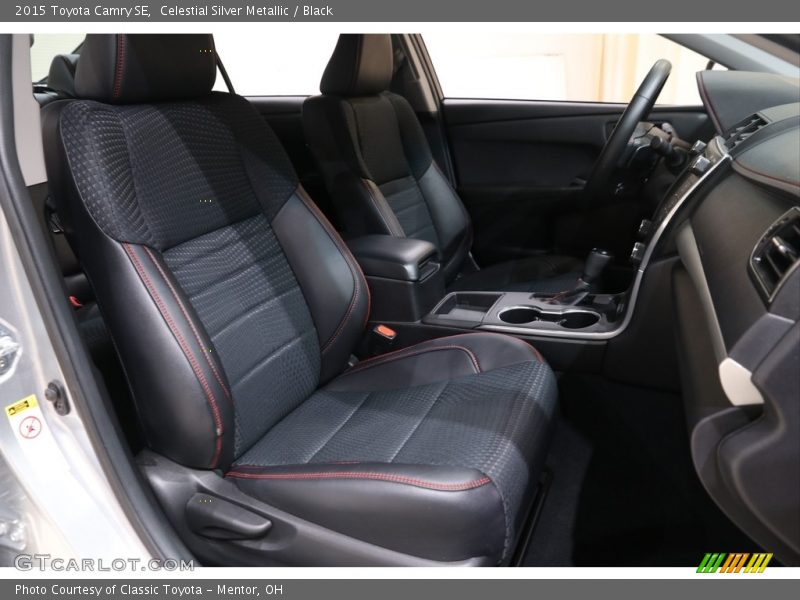 Celestial Silver Metallic / Black 2015 Toyota Camry SE