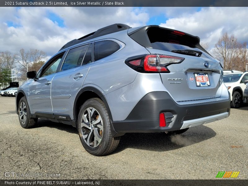 Ice Silver Metallic / Slate Black 2021 Subaru Outback 2.5i Limited