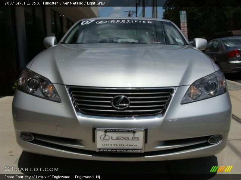Tungsten Silver Metallic / Light Gray 2007 Lexus ES 350
