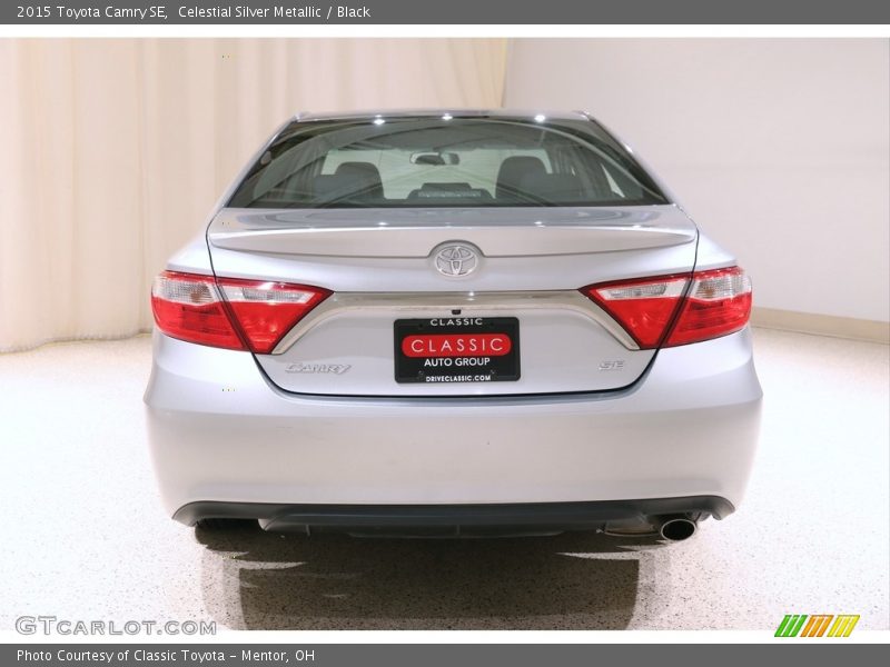 Celestial Silver Metallic / Black 2015 Toyota Camry SE
