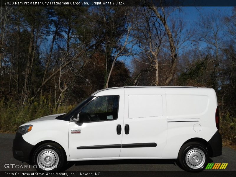 Bright White / Black 2020 Ram ProMaster City Tradesman Cargo Van