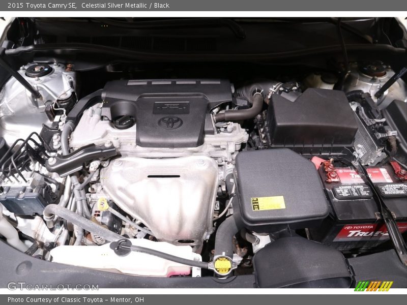Celestial Silver Metallic / Black 2015 Toyota Camry SE