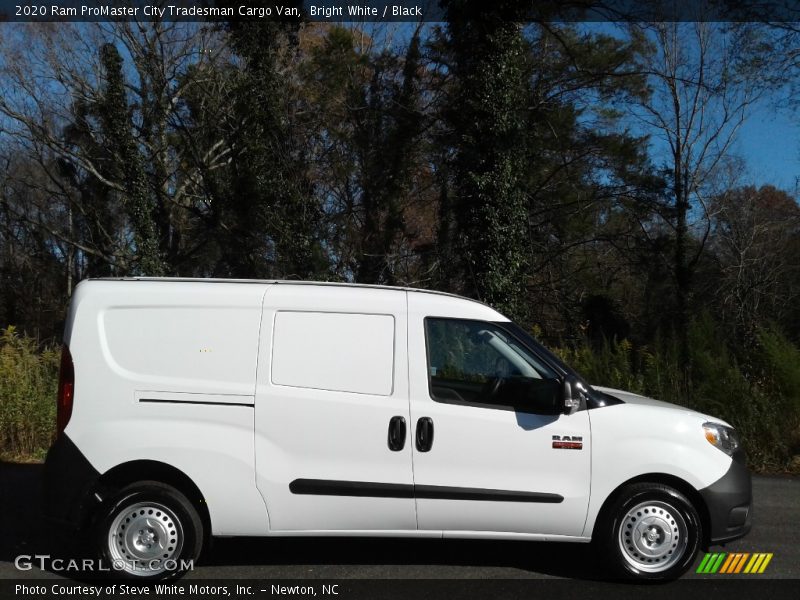 Bright White / Black 2020 Ram ProMaster City Tradesman Cargo Van