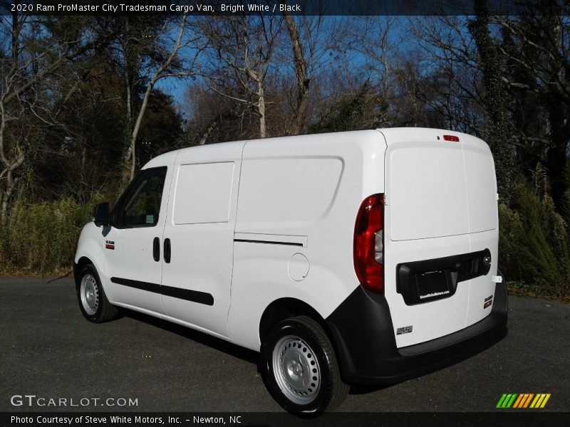 Bright White / Black 2020 Ram ProMaster City Tradesman Cargo Van