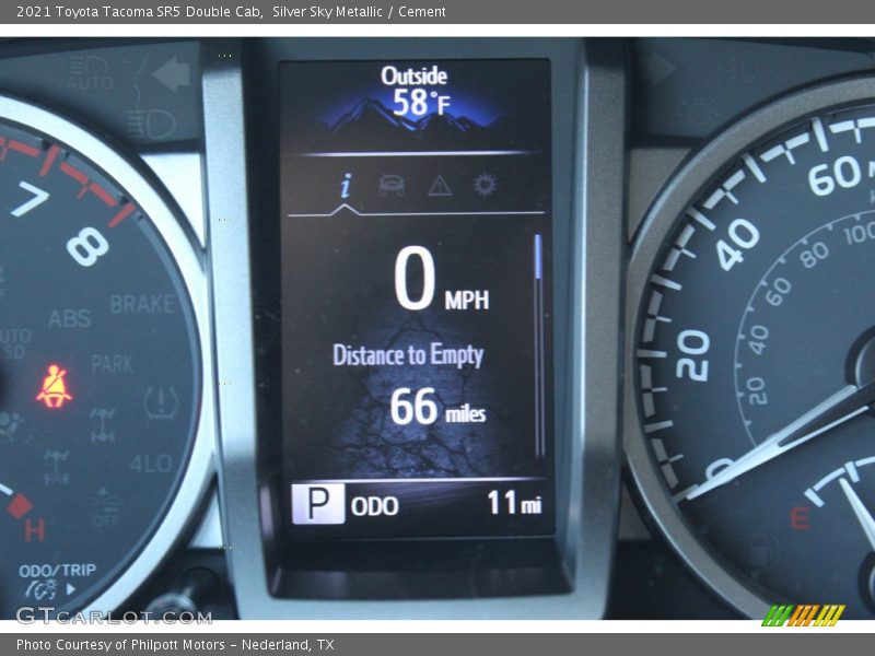 Silver Sky Metallic / Cement 2021 Toyota Tacoma SR5 Double Cab