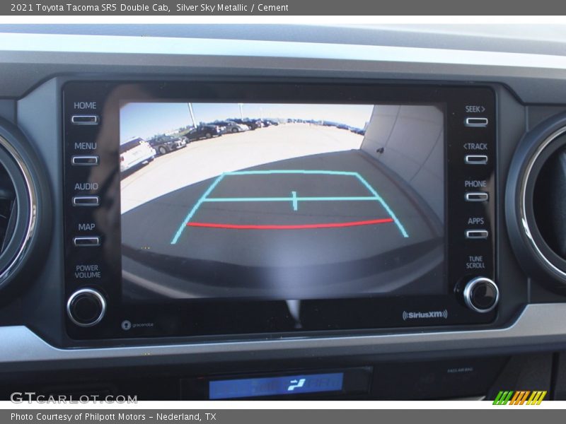 Silver Sky Metallic / Cement 2021 Toyota Tacoma SR5 Double Cab