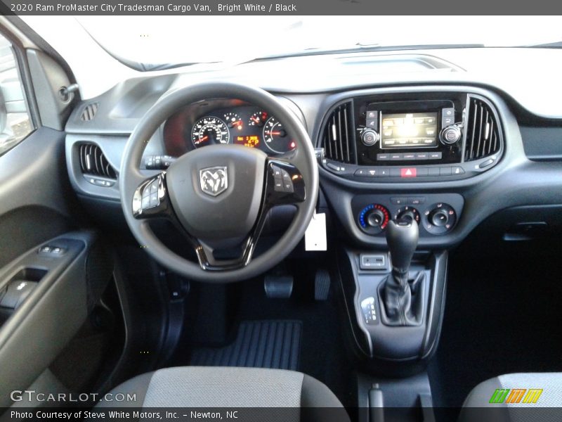 Bright White / Black 2020 Ram ProMaster City Tradesman Cargo Van