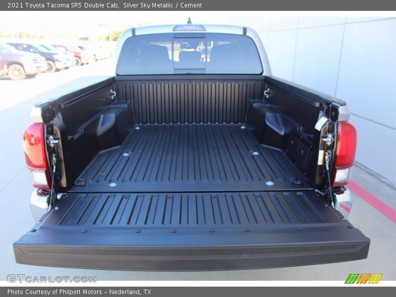 Silver Sky Metallic / Cement 2021 Toyota Tacoma SR5 Double Cab