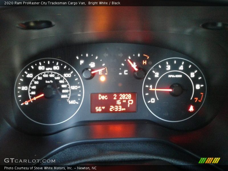 Bright White / Black 2020 Ram ProMaster City Tradesman Cargo Van