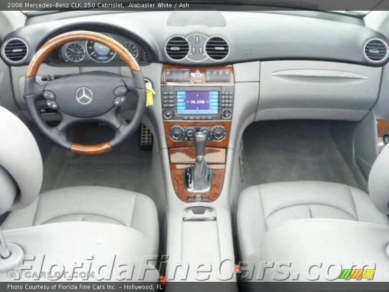 Alabaster White / Ash 2006 Mercedes-Benz CLK 350 Cabriolet