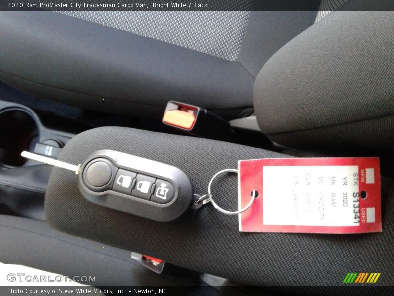 Bright White / Black 2020 Ram ProMaster City Tradesman Cargo Van